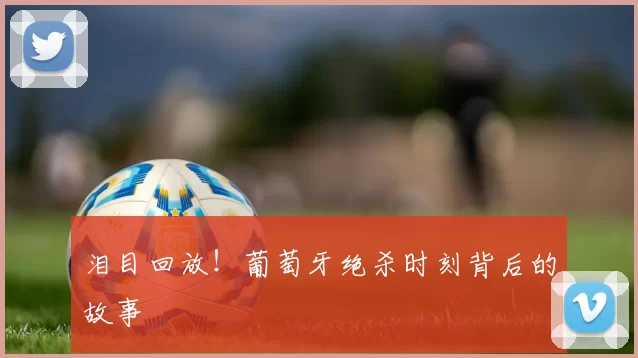 泪目回放!葡萄牙绝杀时刻背后的故事